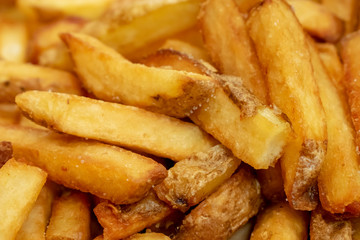 High angles of French fries (chips)

