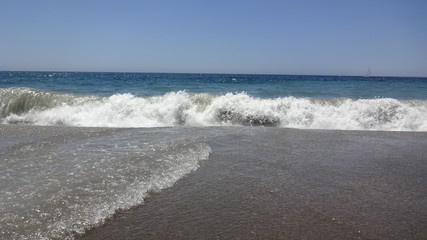 Beach resort Almeria in Andalusia, Spain