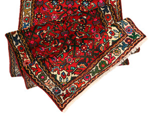 Old and modern Persian Colourful Arabesque and handmade carpet, rug gelim, and Gabbeh with the...
