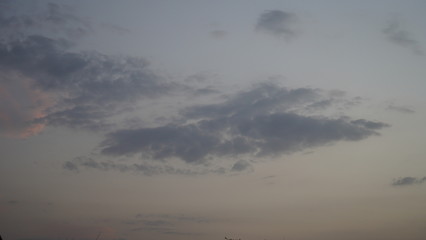Obraz na płótnie Canvas Sunset clouds images Nature sky background