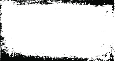 Scratched Frame. Grunge Urban Background Texture Vector. Dust Overlay. Distressed Grainy Grungy Framing Effect. Distressed Backdrop Vector Illustration. EPS 10.