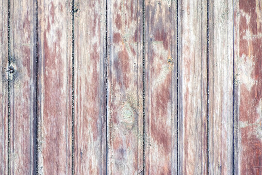Old wooden texture with scratches and cracks. © Nata