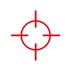 Target icon vector illustration sign