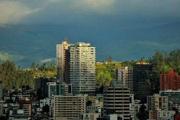 Building in the sector of Avenida Gonzalez Suarez., Quito - Ecuador.