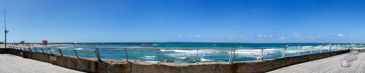 Panorama boardwalk, Tel Aviv, Israel