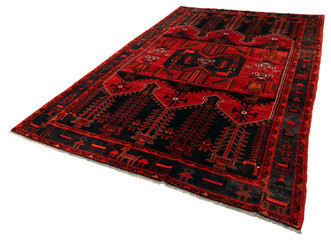 Old and modern Persian Colourful Arabesque and handmade carpet, rug gelim, and Gabbeh with the...