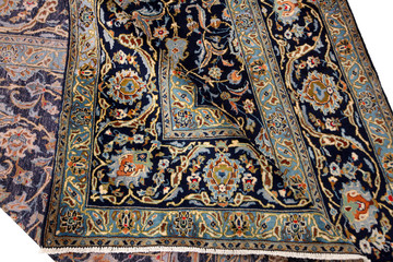Old and modern Persian Colourful Arabesque and handmade carpet, rug gelim, and Gabbeh with the pattern.