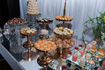 wedding cake with bottle and glass in stockholm