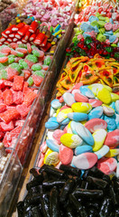 Assorted sweets and candy, Tel Aviv, Israel