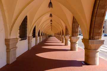 The Governor's Palace, the building of the Italian period which houses the Prefecture of the...