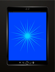 tablet phone graphic design vector art