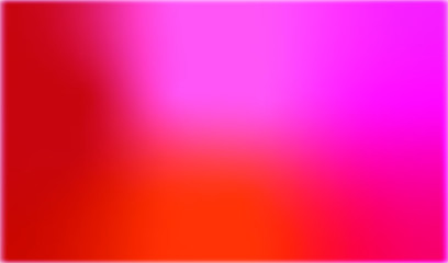 Pink, orange and red smooth blurry gradient background. Colorful mesh backdrop. Web design template