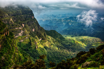 Simien Mountians Storm