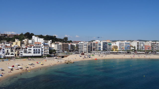 Blanes is a beautiful beach resort in Spain