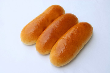 제과점에서 판매하는 빵 이미지 핫도그빵