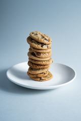 Chocolate Chip Cookies and Milk