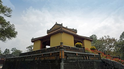 ancient temple village in hue