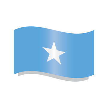 recommend clip art: Waving flag of Somalia