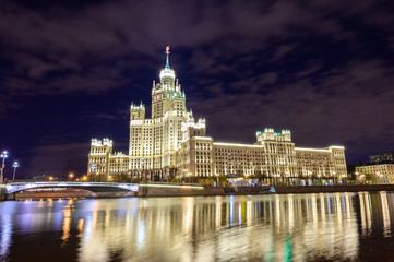 One of seven famous residential heights built in the style of Stalin ampere.