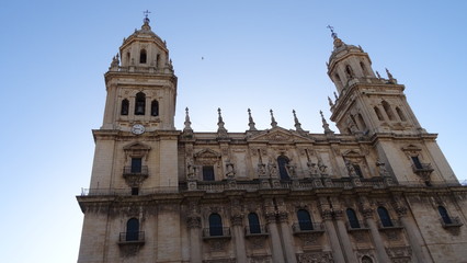 Obraz premium Jaen is a very old town in Andalusia