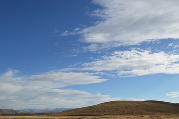 Fototapeta premium blue sky and clouds