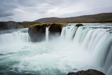 waterfall in iceland