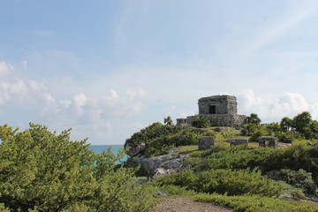 Fototapeta na wymiar Tulum, Ruinen, Yucatan, Quintana Roo, Mexiko 