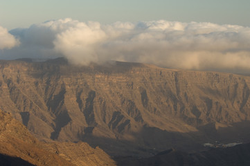 Mogan Ravine in the south of Gran Canaria. Canary Islands. Spain.