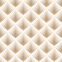 Art deco trellis lines seamless pattern vector graphic design.