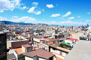 Fototapeta premium city of Barcelona in Spain