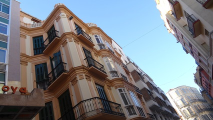 Fototapeta na wymiar Malaga is a city with stunning architecture. South of Spain
