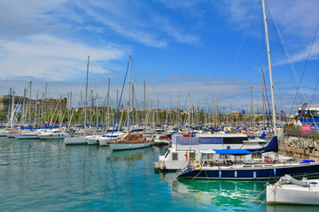 Obraz premium metropolis of the city of Barcelona