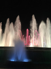 City of Barcelona in summer