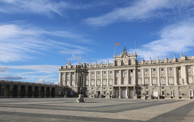 Obraz premium Royal Palace of Madrid