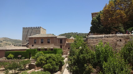 Granada is the famous ancient city in Andalusia, Spain