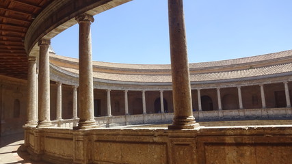 Fototapeta premium Granada is the famous ancient city in Andalusia, Spain