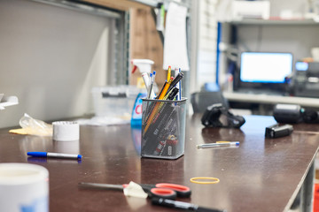 storekeeper's desk