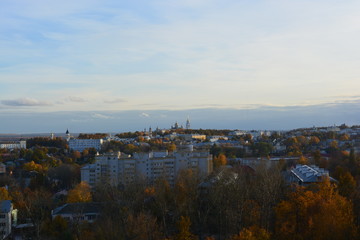 Fototapeta na wymiar panorama of the city of Vladimir
