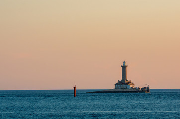 Fototapeta premium lighthouse in Kamenjak, Croatia