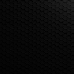 3D render - geometric hexagonal modern background, gray, black