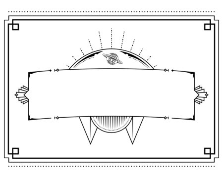 Retro Postcard 01 - Space