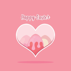 Happy easter card