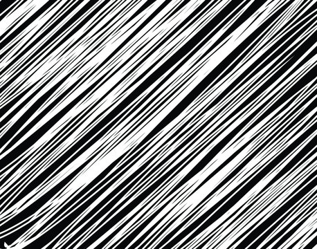 : Line art optical art. Psychedelic background. Monochrome background. Optical illusion style. Black dark background. Modern pattern. Abstract graphic texture. Graphic ornament. Vector template