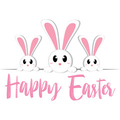 Happy easter card