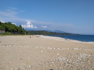 beaches of the black sea