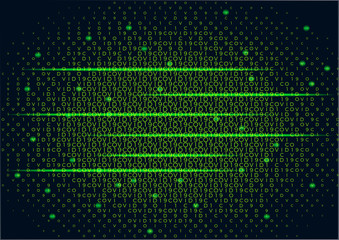 Coronavirus background halftone. Modern vector illustration. Covid-19 outbreak concept. Monochrome black and white geometric pattern. Graphic design geometric shape. Banner background.