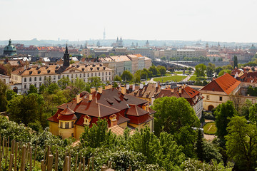 Fototapeta premium View of Prague, Czech Republic. 