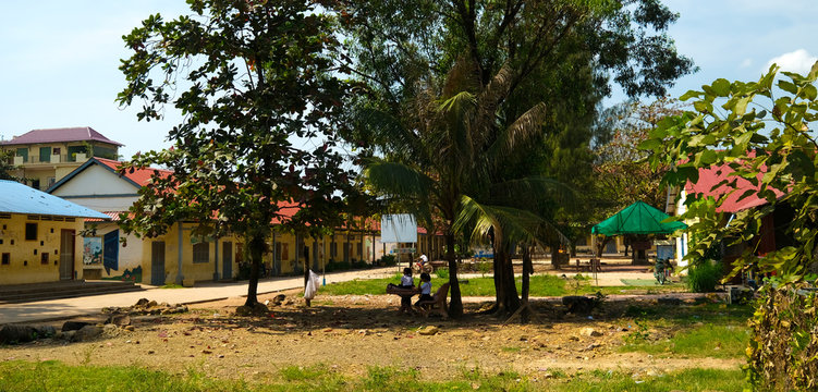 School at Kempot Cambodia