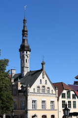 Urban scenic of Tallinn, Estonia