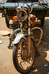Motorcycle at Kempot Cambodia